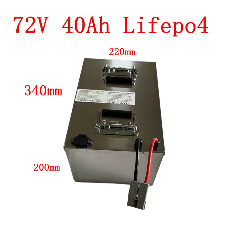 72V 40Ah Lifepo4 Battery Pack - Bateria de fosfato de lítio LifePO4