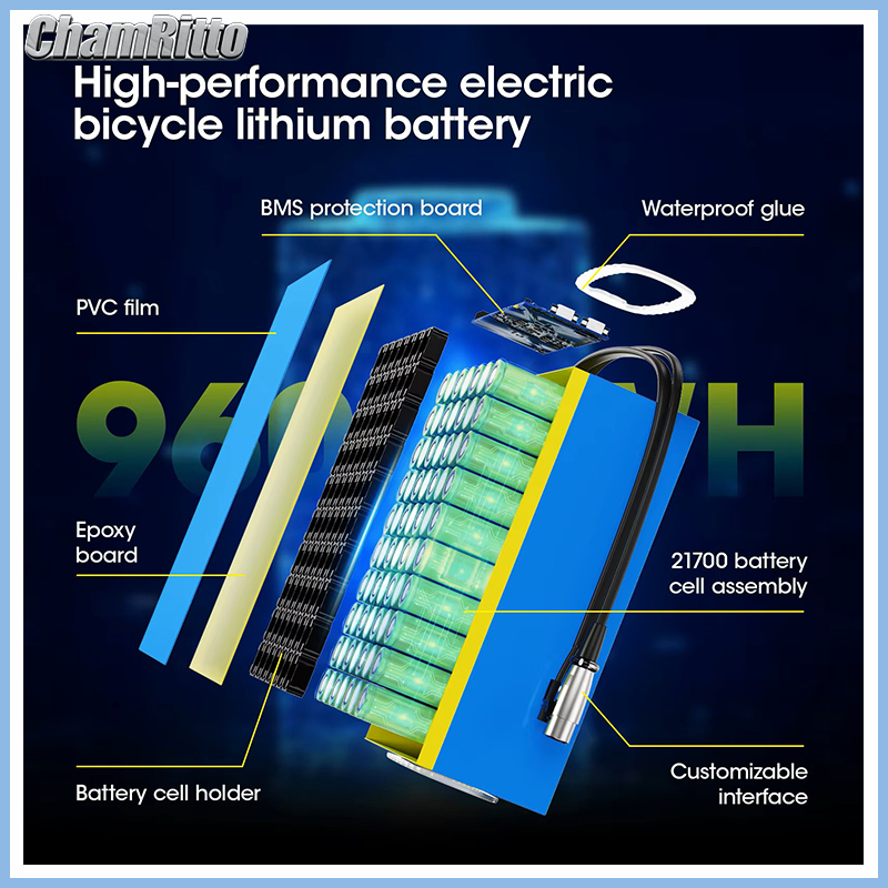 Bateria de Lítio 48V 52V para  - 60V 50Ah Electric Scooter Battery avaliação e preço