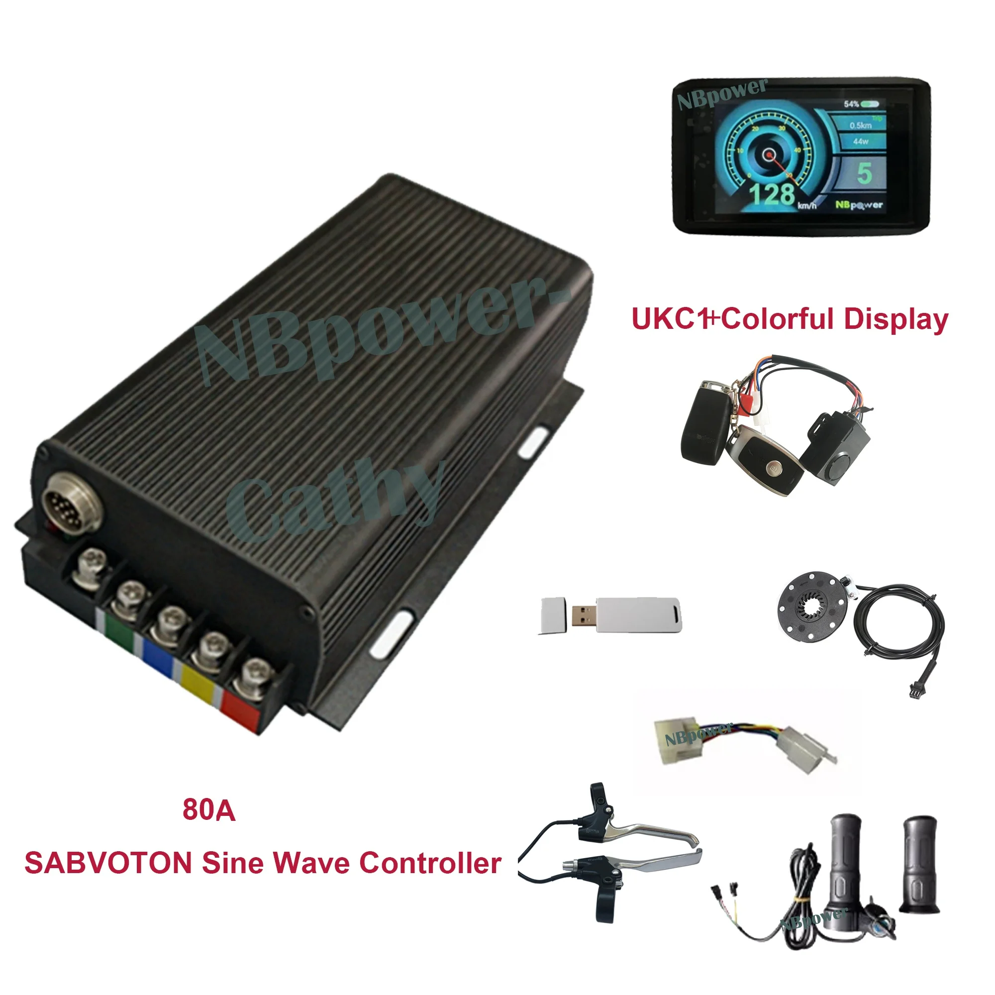 48v-72v 80a 100a 150a 200a kit - 72V 100A Sabvoton Controller avaliação e preço