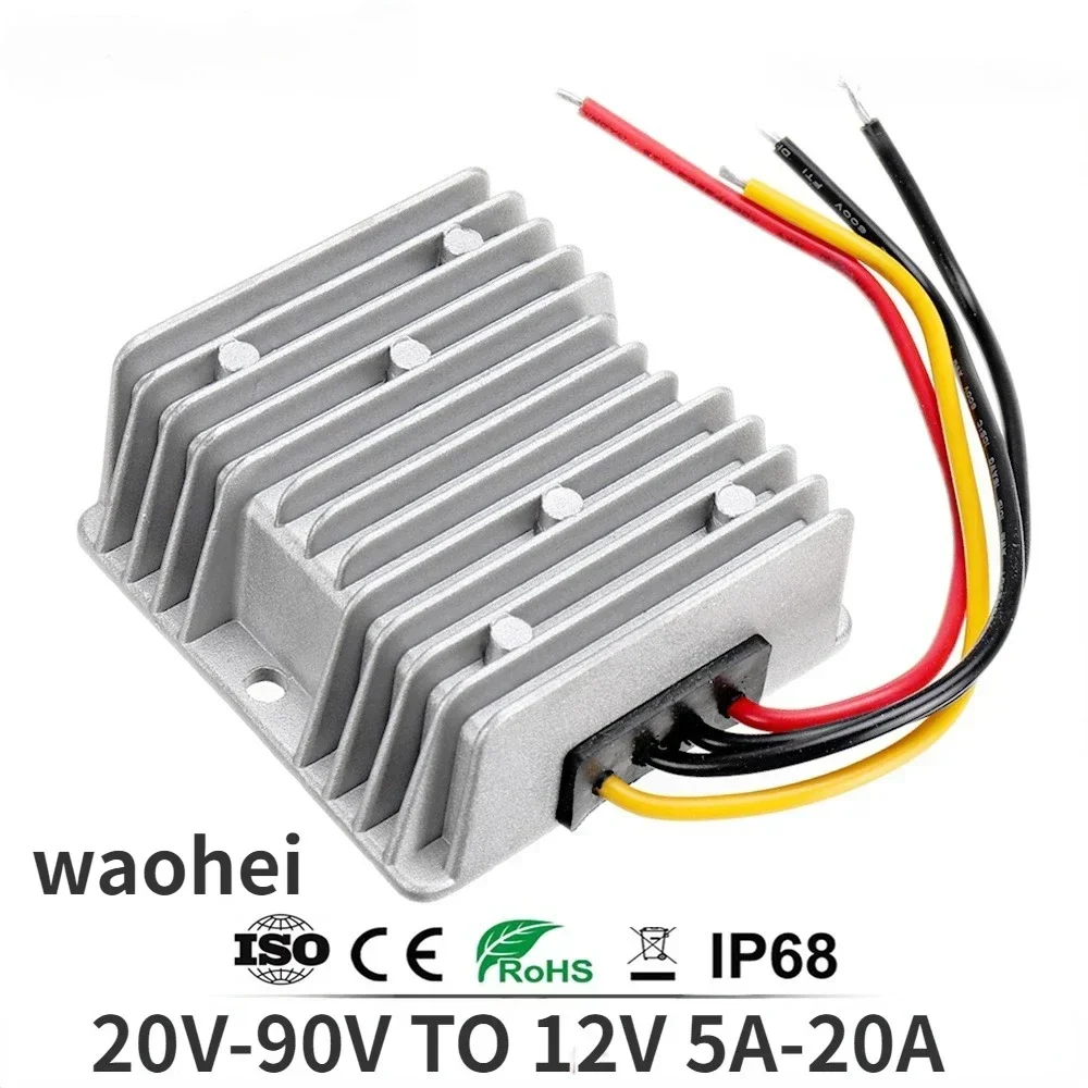 Regulador de tensão Buck, Carr - 72V 15A Fast Charger avaliação e preço