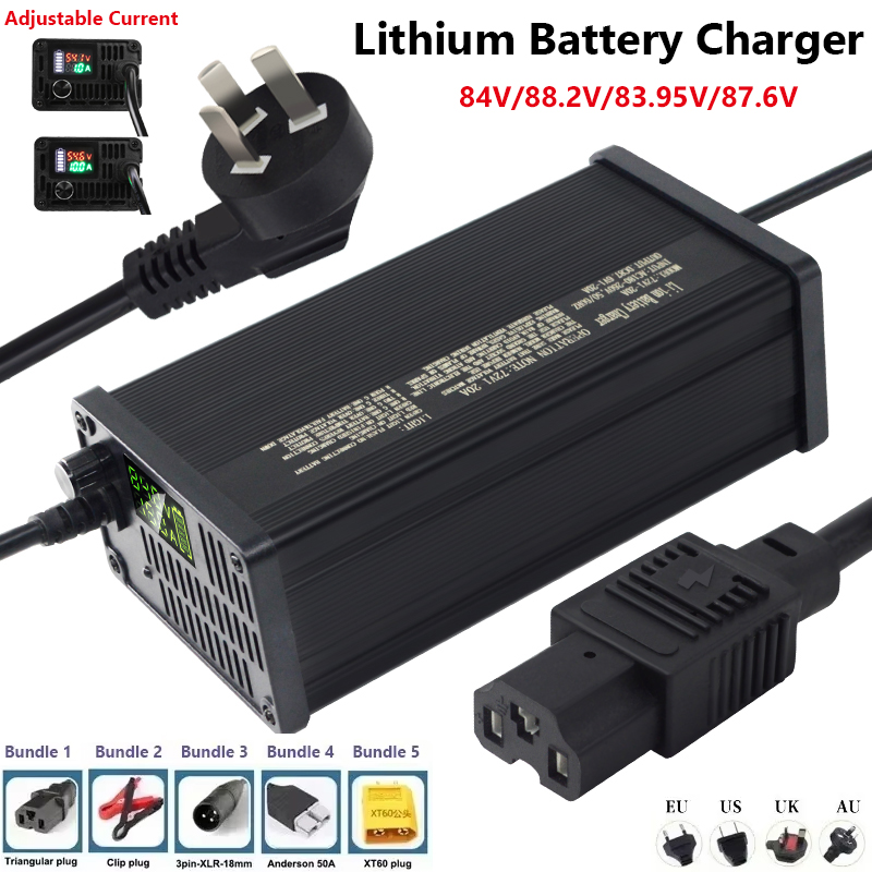 Carregador de bateria de lítio - 72V 15A Fast Charger avaliação e preço