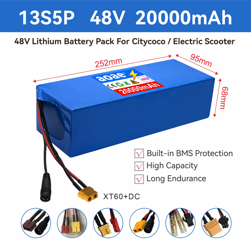 Bateria para Scooter Elétrico  - 60V 50Ah Electric Scooter Battery avaliação e preço