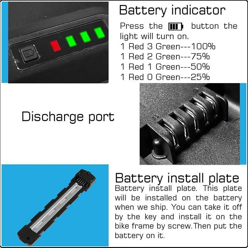 Bateria de bicicleta elétrica  - 72V 50Ah 21700 Lithium Battery avaliação e preço